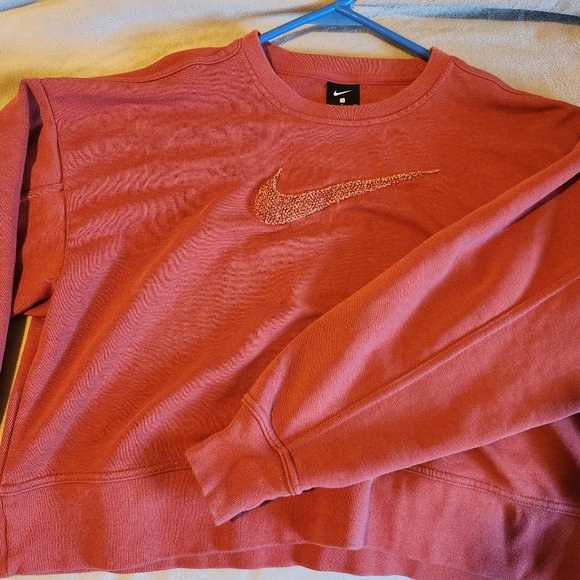 Nike women's crop top sweatshirt size small - Picture 4 of 5
